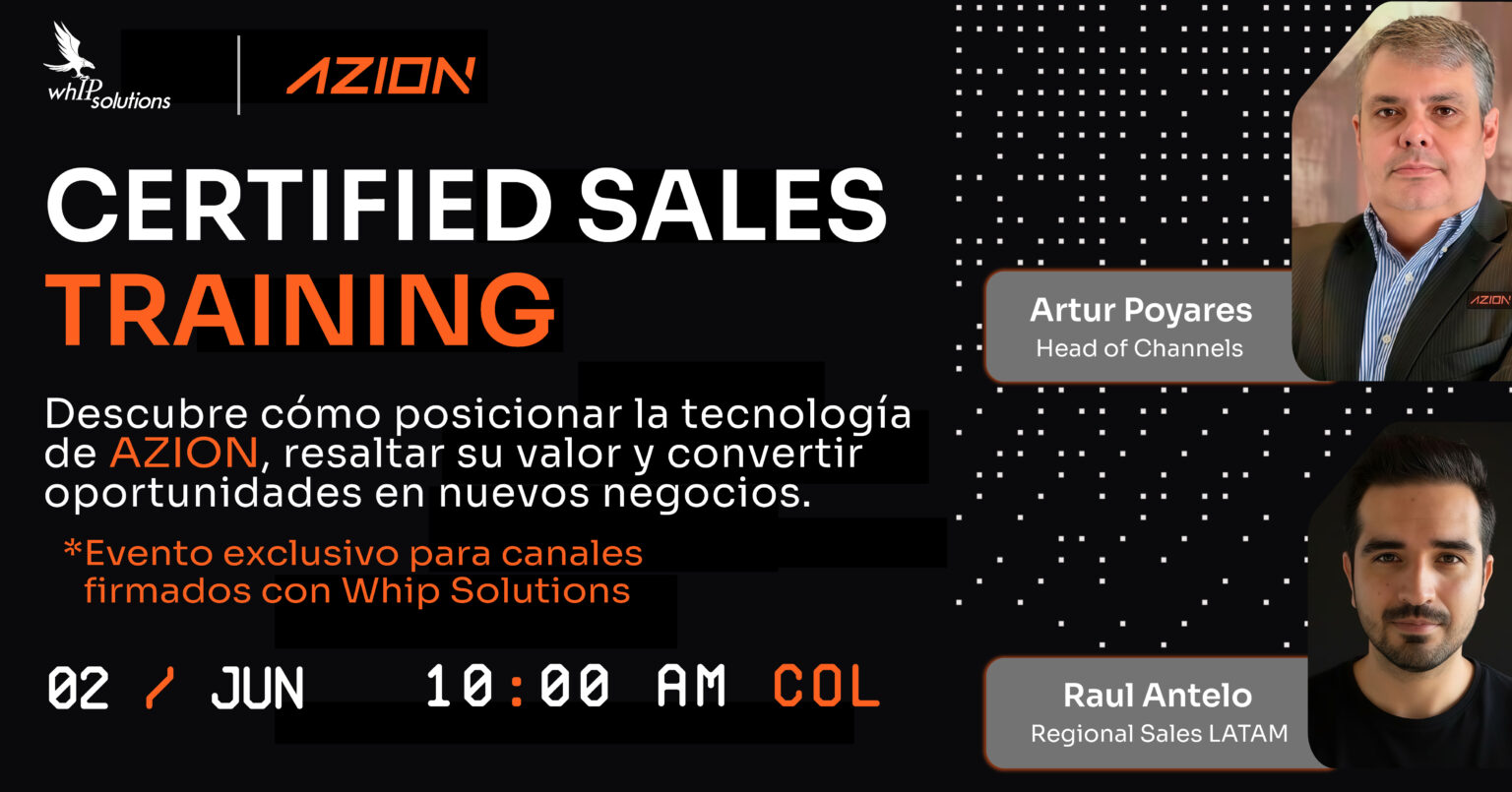 Capacitación Comercial Certificada — Azion Colombia